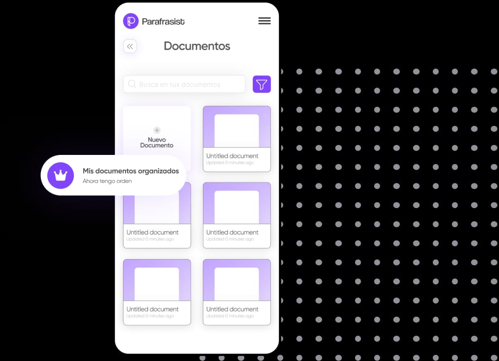 Documentos accesibles desde cualquier dispositivo con Parafrasist.