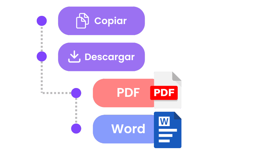 Descarga tus resúmenes en Word o PDF